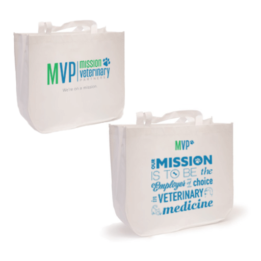 Large Laminated Grocery Tote