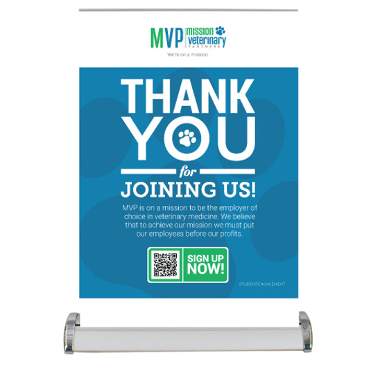 Mini Pull-Up Banners (Student Engagement) *non inventory item