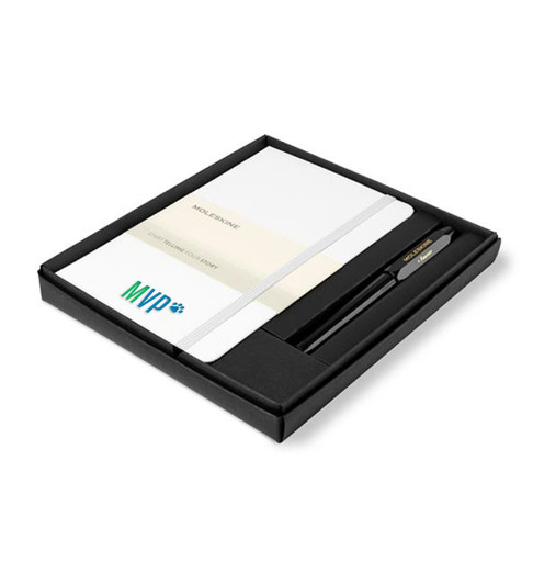 Moleskine® Medium Notebook and Kaweco Pen Gift Set