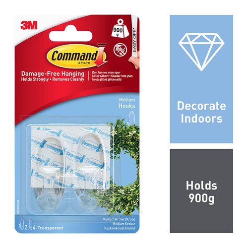 command medium clear hooks