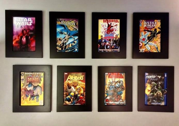 Box of ten Comic Book frames