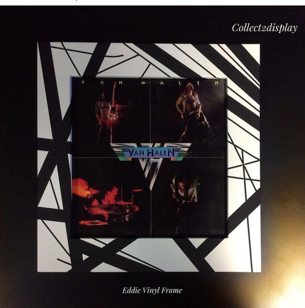 Van Halen inspired vinyl LP Toploader Frame