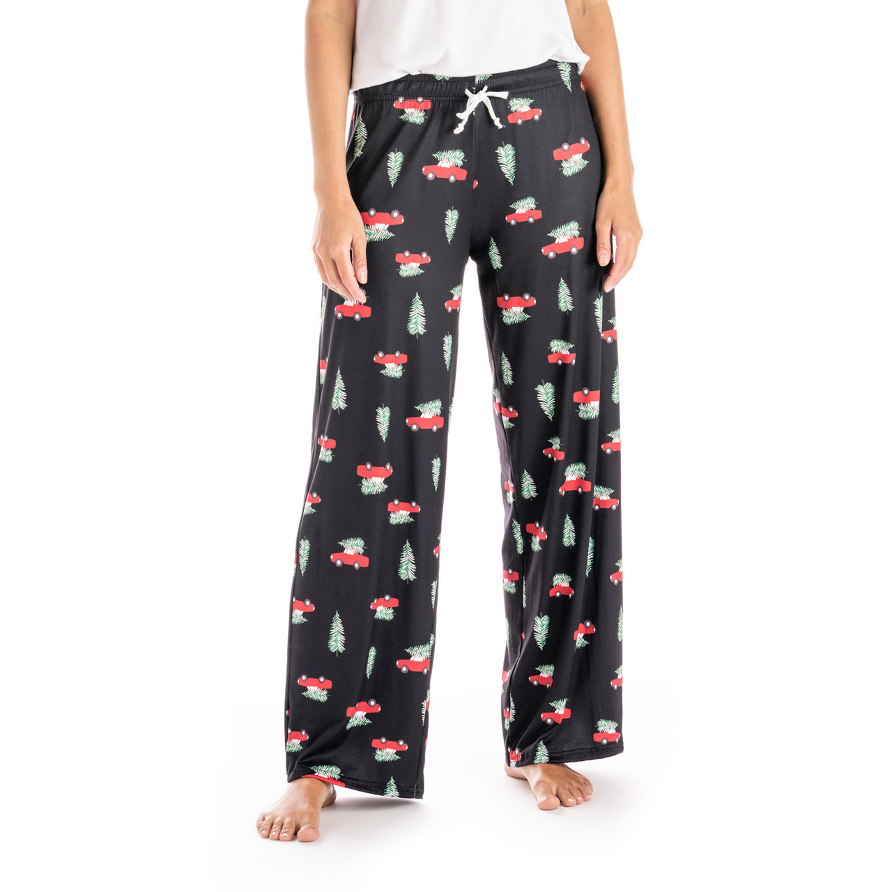 Just Love Women's Plush Pajama Pants - Cozy Lounge Sleepwear (Black - Skull  and Crossbones, 1X) - Walmart.com