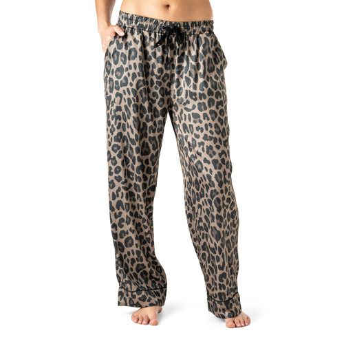 Cat's Meow Beauty Sleep Satin Pajama Pants
