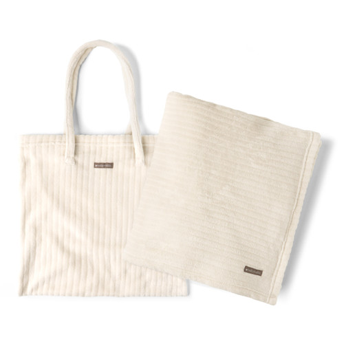 Ivory On My Way Tote Blanket Ivory On My Way Tote Blanket