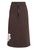 Brown A-Silhouette Sweat Midi Skirt With Print | ELISE