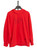 Red Balloon Sleeve Hoodie With  With Rhinestones | AYLIN