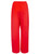 Red Wide Leg Sweat Track Pants | NOELLE
