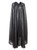 Black Lamé Chiffon Maxi  Cape Gown | ALLA