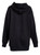 Black Heavy Hoodie With Small Front Pullover Decor | KEN