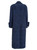 Multi Blue Single Breasted Straight Cut Coat | CHIYO