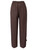 Brown Patterned Mid-Rise Wide Tapered Trousers | YUKA