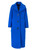 Blue Relaxed Fit Single Breasted Wool Coat  | EMIKA