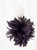 Dark Violet Feather Flower Choker With Tie Fastening | AIYA