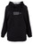 Black  Drawstring Hoodie With Embroidery | HAIKU