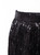 Black Sequin Fringe  Mini Skirt |  YORU