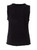 Black Sleeveless Simple Knitted Top | ANNA