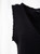 Black Sleeveless Simple Knitted Top | ANNA