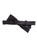 Black Taffeta  Adjustable  Bow Belt With Metal Buckle | HARUNA