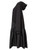 Black Sweat Dress With Voluminous Taffeta Skirt Part | CHIASA