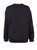 Black  Soft Regular Fit Sweatshirt With Hieroglyph | HOMURA