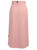 Old Rose Heavy Cotton Pleated Midi Length A-line Skirt | ARISTU