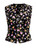 Multicolor Floral Classic Tailored  Vest | NIKO