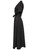 Black Midi Shirt Dress With Bow Belt | MASUMI