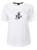 White Regular Fit T-Shirt With Print | ROSES