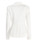Off White Cotton Tailored Semi-Fitted Blazer | MORIKO