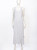 Light Gray Simple Linen Slip Tank Top Midi Dress | ASEMI
