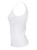 White Regular Fit Rib Tank Top  | AVAYA