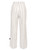 Multi Light Gray Linen Blend Long Wide Pants With Elastic Drawstring Waist | SHUN