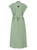 Mint Linen Midi Dress With Tie Belt | CHIMON