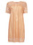 Nude Criss-Cross Sequin Embellished Dress | TAMASHINI
