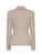 Sand Cotton Tailored Fitted Blazer | MORIKO