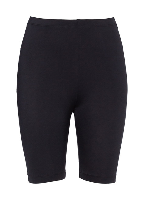 Black Simple Elastic Golf Shorts | CONDOR LEGGINGS - Nolo Fashion