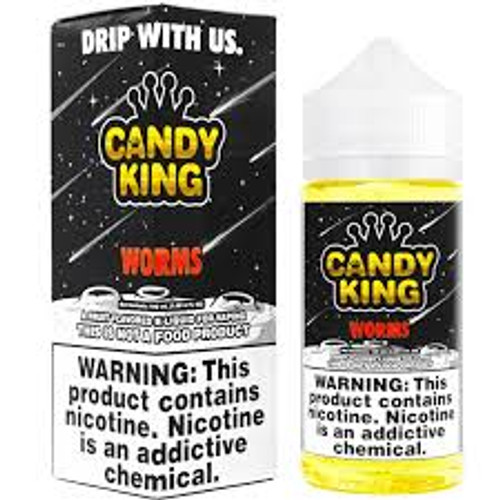 Candy King Sour Worms 6mg 100ml
