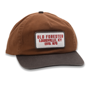 Brown Patch Hat
