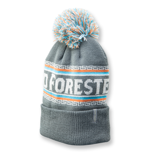 Old Forester Pom Pom Beanie - Gray