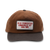 Brown Patch Hat