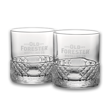 Old Forester Double Old Fashioned Glass (Set of 2)