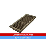 14 x 4 Floor Register Brown