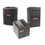 Goodman 1.5 Ton Heat Pump System 14.3 SEER2 with 40,000 BTU 80% AFUE Furnace - R-32 Goodman 1.5 Ton Heat Pump System 14.3 SEER2 with 40,000 BTU 80% AFUE Furnace - R-32