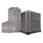 Rheem 5.0 Ton Dual Fuel System 14.3 SEER2 Heat Pump & 92% AFUE Furnace R 454B