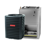 GOODMAN 3 Ton 15.2 SEER2 R 32 Air Conditioning System with Wall Hung Air Handler AND 10kw Heat Kit