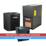 Goodman 4 Ton 17.2 SEER2 80,000 BTU 80% AFUE AC and Furnace System - Upflow - GLXT7CA4810