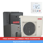 Goodman 4 Ton 17.5 SEER2 80,000 BTU 96% AFUE Dual Fuel System - Upflow - GZV7SA4810