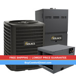 Solace 5 Ton 15.2 SEER2 100,000 BTU 80% AFUE AC and Furnace System - Horizontal - S-GLXS5BA6010