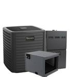 SOLACE 3 Ton 17.2 SEER2 R-32 80% AFUE 60,000 BTU Gas Furnace Air Conditioning System (Horizontal Coil)